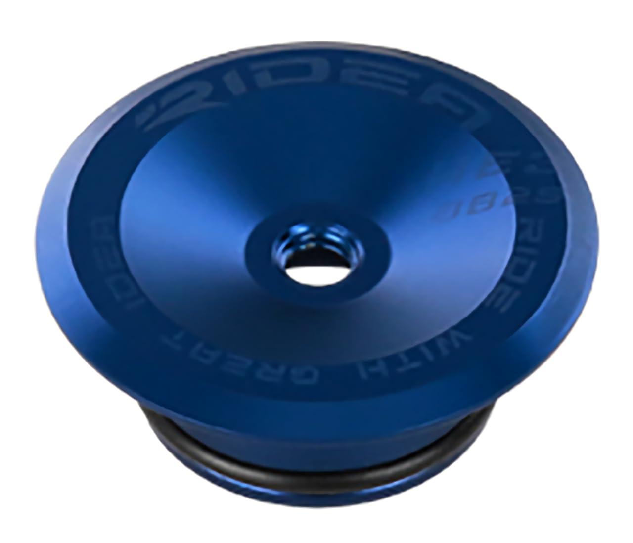RIDEA Crank axle cap BB30HE1 ブルー 147-04744