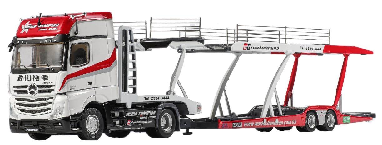 ゲインコーププロダクツ 1/64 Wei Chuan ベンツ トレーラー + フィギュアセット 完成品 KS-069-413