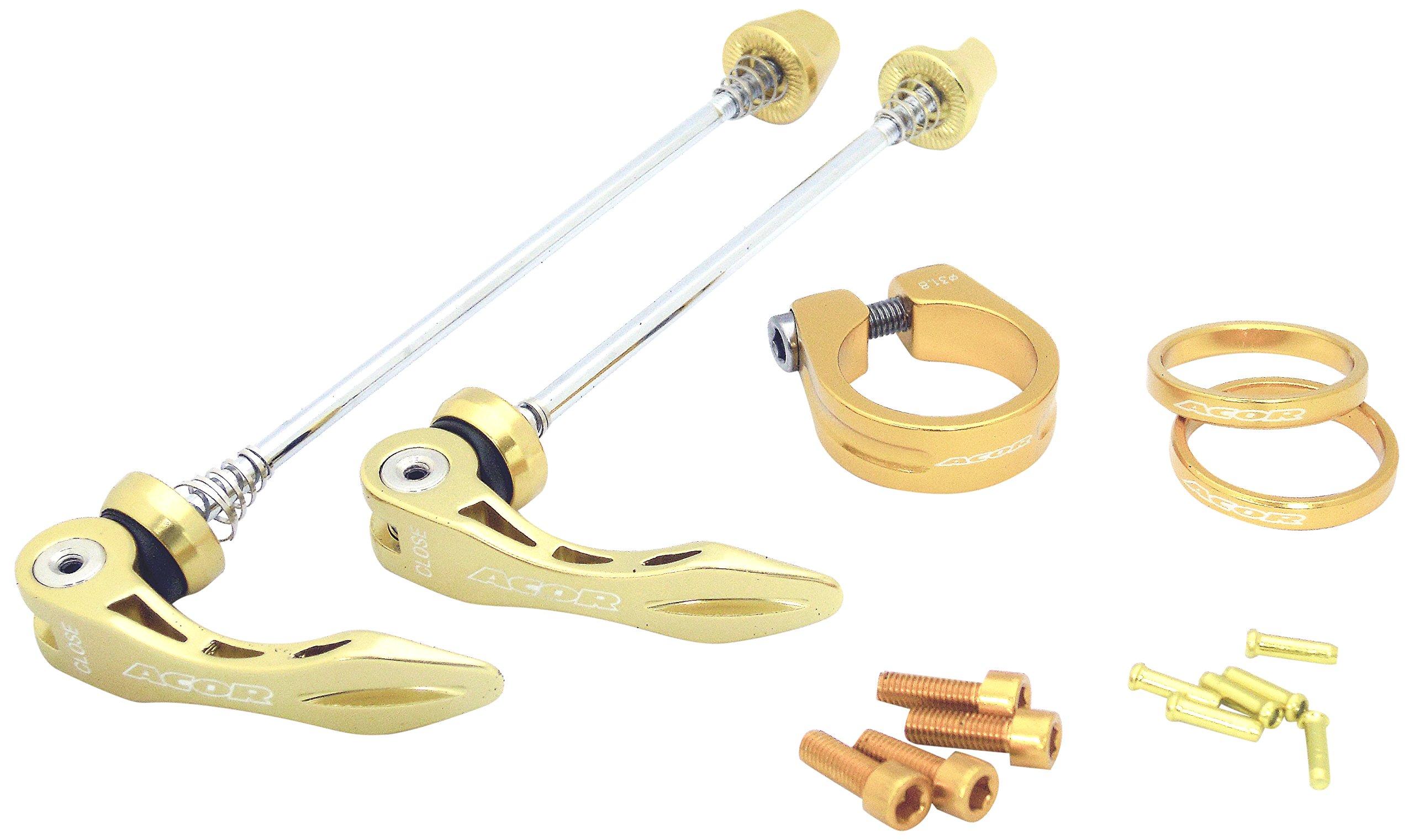 ACOR(エイカー) AQR-21401 カラードレスアップ5点セット ゴールド