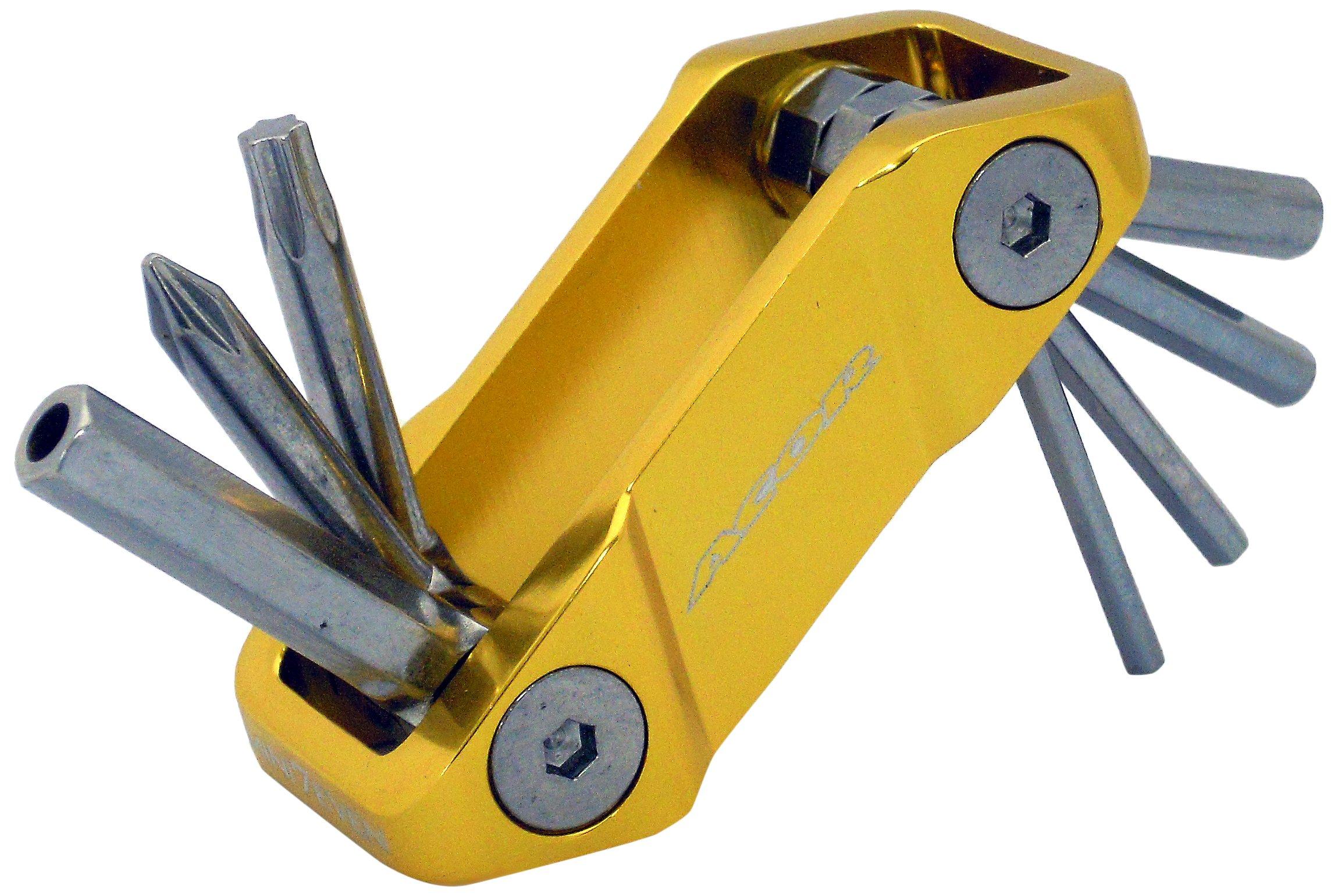 ACOR(エイカー) ATL-21207 7機能携帯ツール ゴールド