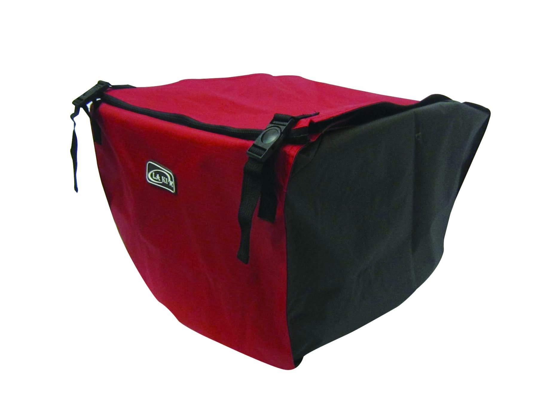 ラキア LAKIAリアバスケットカバー レトロレッド&セピア 幅330×奥行470mm 285-00511/213834(4)