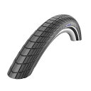 SCHWALBE(シュワルベ) 【正規品】ビッグアップル 26×2.35 ブラックリフレックス クリンチャータイヤ 【アーバン・バルーンバイク・街乗り】