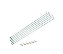 HOSHI SPOKES(ホシスポーク)13×170 FIXスポーク(6本) SBステンレス1セット6本入り #13ニップル 6個付