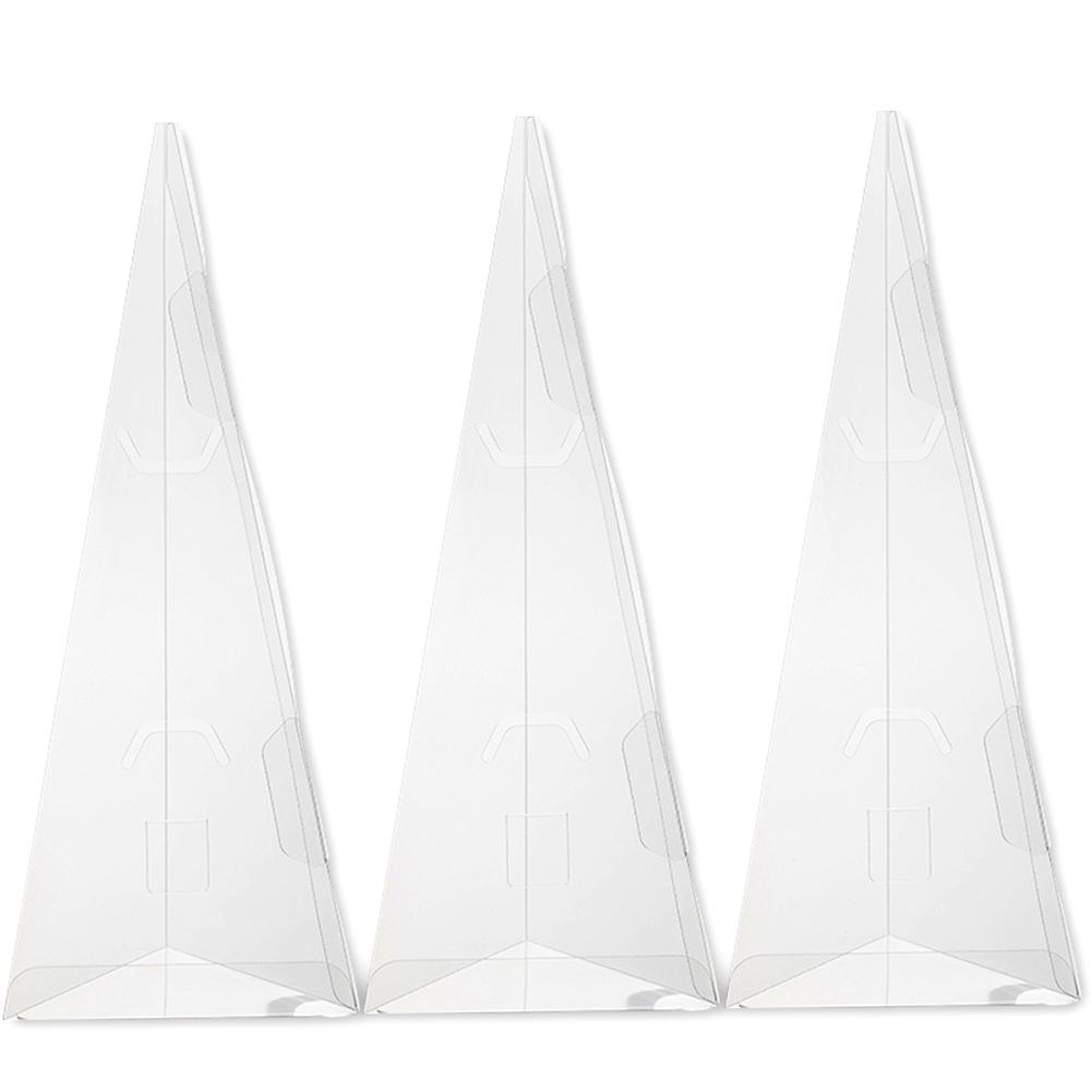 大仙 CAZARO クリア三角錐 小 3枚入