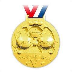ゴールド3Dビックメダル フレンズ