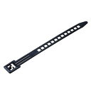 エルパ (ELPA) コードバンド 結束バンド 140mm 10本入 ブラック CB-N03P(BK)