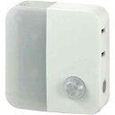 エルパ (ELPA) LEDセンサー付ライト LEDライト 人感センサー 省エネ PM-LC301(W)