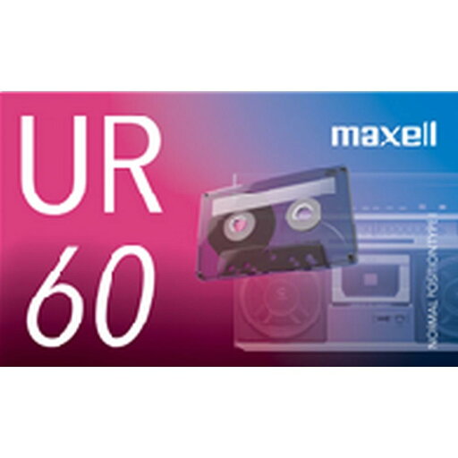 マクセル 録音用カセットテープ 60分 1巻 URシリーズ UR-60N マクセル 録音用カセットテープ 60分 1巻 URシリーズ UR-60N