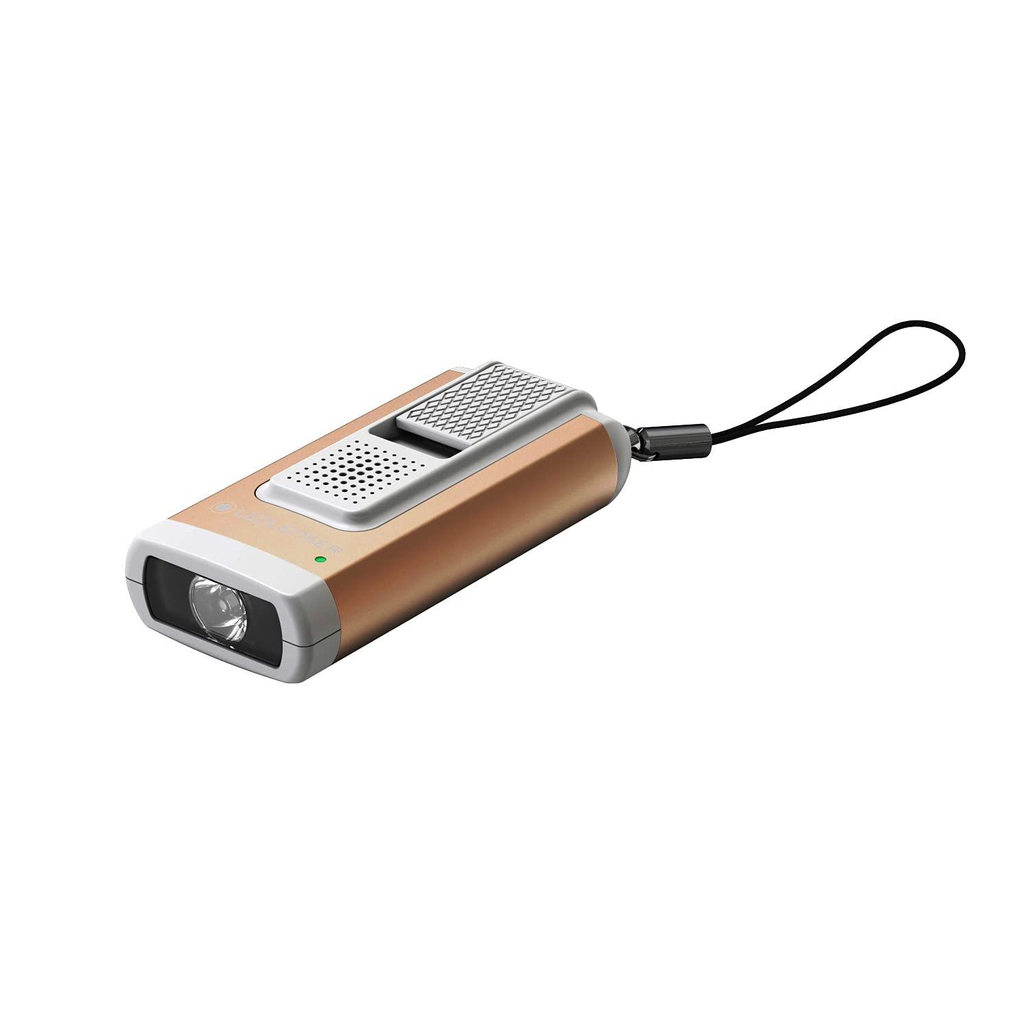 Ledlenser(レッドレンザー) LEDキーライト K6R Safety ゴールド USB充電式 502581 [日本正規品]