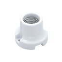 エルパ (ELPA) 磁器レセップ 電球 ソケット 照明 300V/6A E26 ブラック SB-2618H