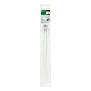 エルパ (ELPA) 結束バンド 530mm 5本入 引張強度/79.4kg ホワイト KBL-N530005(WH)