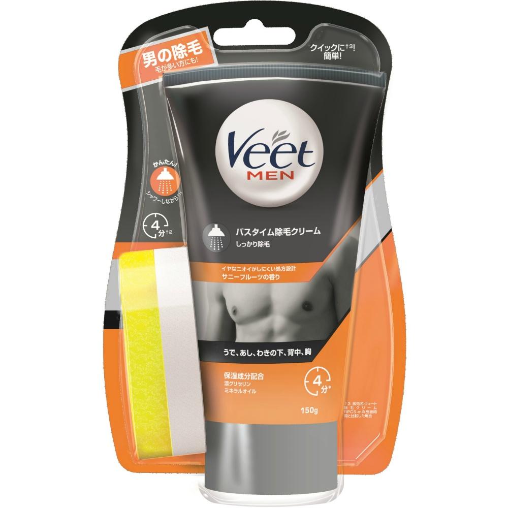 【医薬部外品】レキットベンキーザー・ジャパン ヴィートメン バスタイム除毛クリーム しっかり除毛 150g