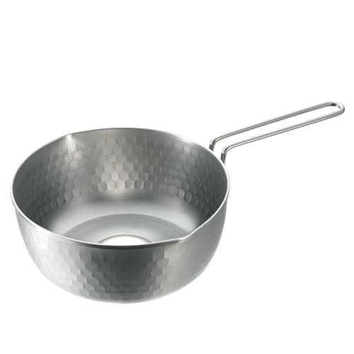 キャプテンスタッグ(CAPTAIN STAG) アウトドア キッチン用品 鍋 キャンピング 雪平鍋 18cm オール熱源..