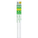 LED直管20W形 昼白色 グロー式 2本セット