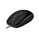 Logicool(ロジクール)【Amazon.co.jp限定】Logicool 有線 静音 マウス M110snBK 左右対称型 USB 簡単接続 有線マウス 静音マウス M110 ブラック 国内正規品
