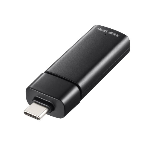 サンワサプライ USB 5Gbps Type-C カードリーダー ADR-5TCMSD1BK サンワサプライ USB 5Gbps Type-C カードリーダー ADR-5TCMSD1BK