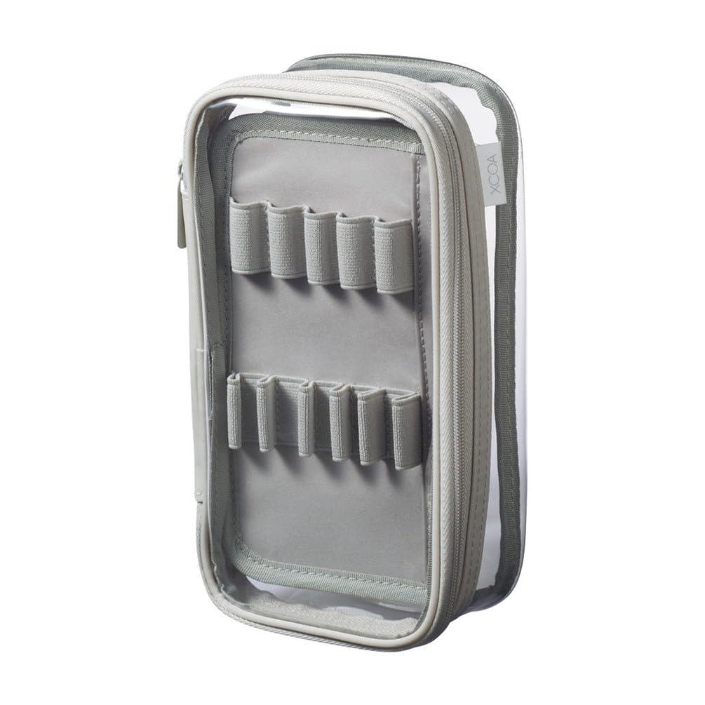 XCOA リバーシブルクリヤーペンケース