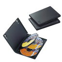 エレコム DVDトールケース ブラック CD/DVD3枚 3 ブラック CCD-DVD07BK(2)