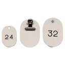 バイオプラ親子札 連番1-50 ●入数:1セット ●重量:10.2g ●仕様:1~50番●表面に番号入り(裏面は無地) ●材質:セルロースナノファイバー強化バイ...