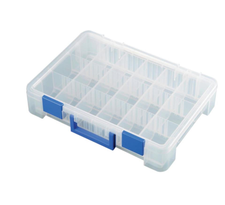 JEJアステージ(JEJ Astage) 工具箱 日本製 パーツストッカー ケース 仕切板15枚付き 小物収納ケース PS..