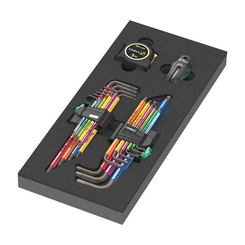 エスコ(esco) [Hex Torx] キーレンチ (メジャー・マグキャッチ付) EA612WL-1 1セット