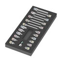 エスコ(esco) 3/8インチDR/22点 ビットソケットセット (ホールド付) EA612WD-31 1セット