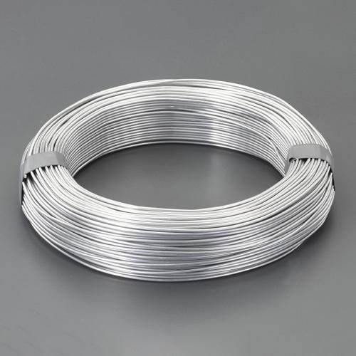 エスコ(ESCO) 1.2mmx326m アルミ線 (シルバー・1kg) EA951AL-1.2A 1巻
