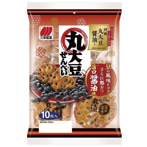 三幸製菓 丸大豆せんべい 旨口醤油味 1パック(10枚)