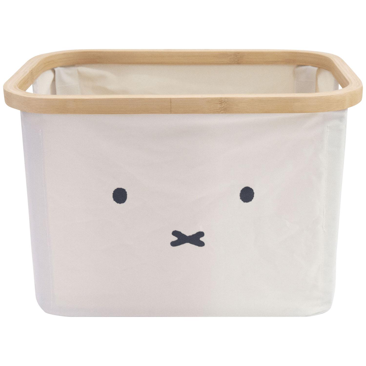 ミッフィー バンブーバスケット 顔だけミッフィー