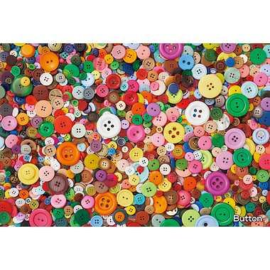 【日本製】ビバリー 1000ピース ジグソーパズル ジグソマニア Button(49×72cm)1000-004