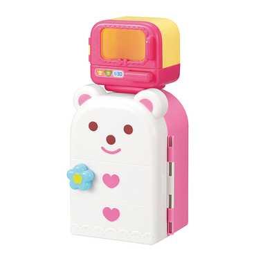 パイロットコーポレーション(PILOT CORPORATION) プラスチック メルちゃん おせわパーツ レンジとれいぞうこセット(2022年発売モデル) ピンク 1851587