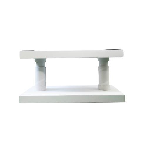 エスコ(ESCO) 300-450mm 家具転倒防止ポール (ホワイト) EA979CV-21 1セット