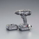 エスコ(ESCO) DC18.0V マルチインパクトドライバー (黒/充電式) EA813PA-33 1台
