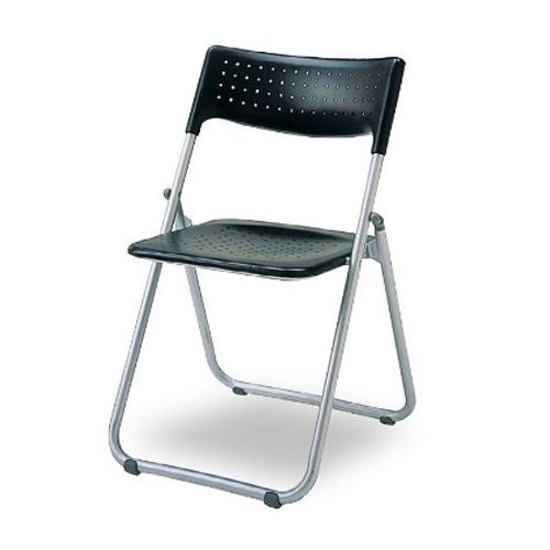 アイリスチトセ 折畳み椅子 ブラック EA956XE-16