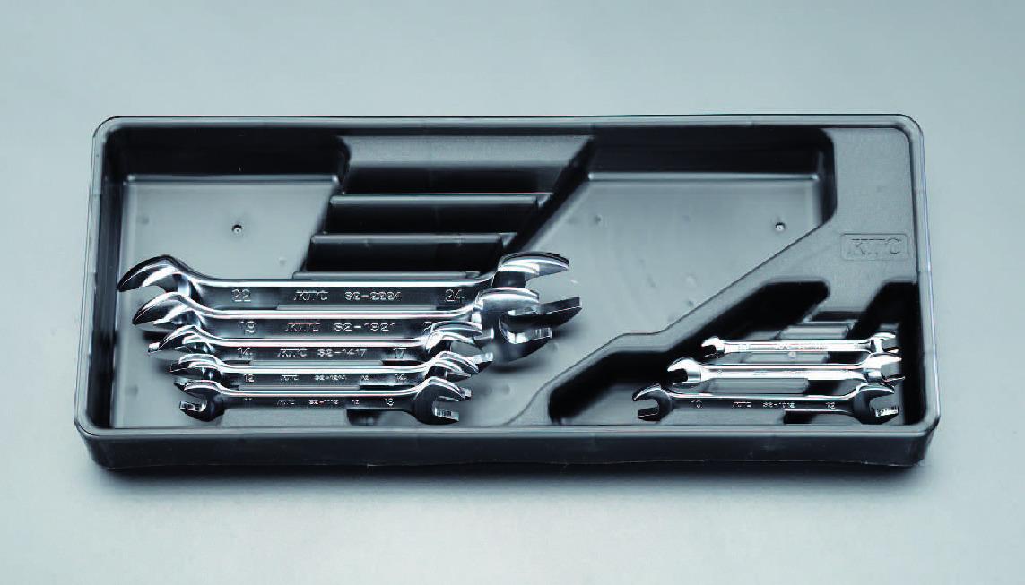 エスコ 8本組/5.5-24mm両口スパナ EA615BH-2