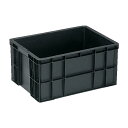 サンコー 三甲 600x440x300mm/61.4L ハイテクコンテナ/ESD EA506AE-77 1個