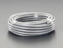エスコ 300V/ 7A/ 50m ビニールキャブタイヤケーブル(2芯/黒) EA940AH-155