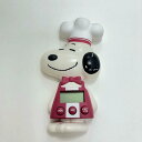 SNOOPY キッチンタイマー RD ストライプシェフ