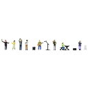 トミーテック 情景コレクション ザ・人間 142 駅前の人々 ジオラマ用品(3)