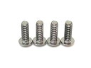 AXON SPRING TITANIUM SCREW (Button Head 4mm x 12mm 4pic) NT-B4-121 NT-B4-121