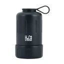 パール金属 保温 保冷 ペットボトル カバー ホルダー クーラー 345ml 500ml 兼用 真空二重構造 真空断熱 ブラック H&Cストレージ D-6682