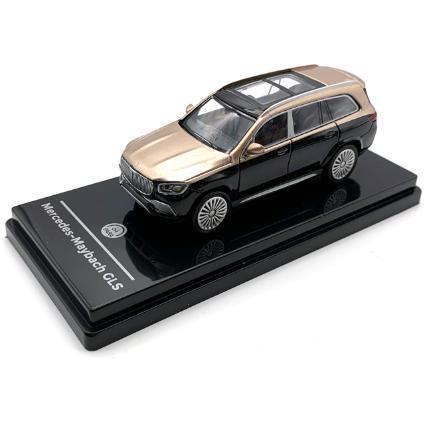 JADI メルセデス・マイバッハGLS オブシディアンブラック/カラハリゴールド LHD 1/64 PA55303