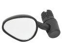 パルミースポーツ(Palmy Sports) バーエンドミラー ブラック 左用ハンドルバーエンドミラー ミラー:54mm×38mm(最大寸法) ハンドルバーエン...