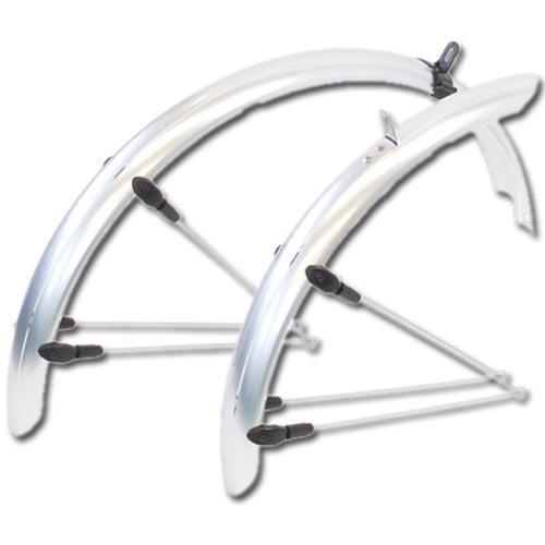 フィンガー 20インチ 小径車用 PCフルフェンダー シルバー SW-816-20 F