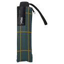 Wpc.UNISEX BASIC FOLDONG UMBRELLA モダンチェック