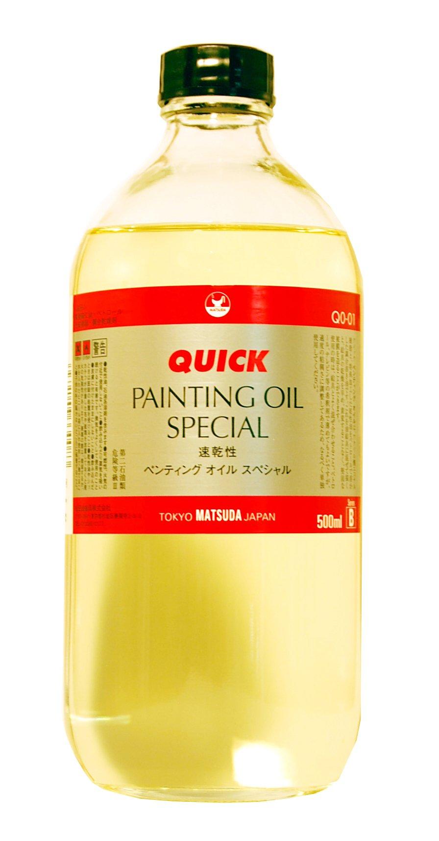 松田油絵具 専門家用画用液 QU・ペンティングSP 500cc