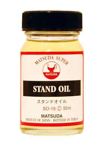 松田油絵具 スーパー画用液 スタンドオイル SPSO-15 55ML