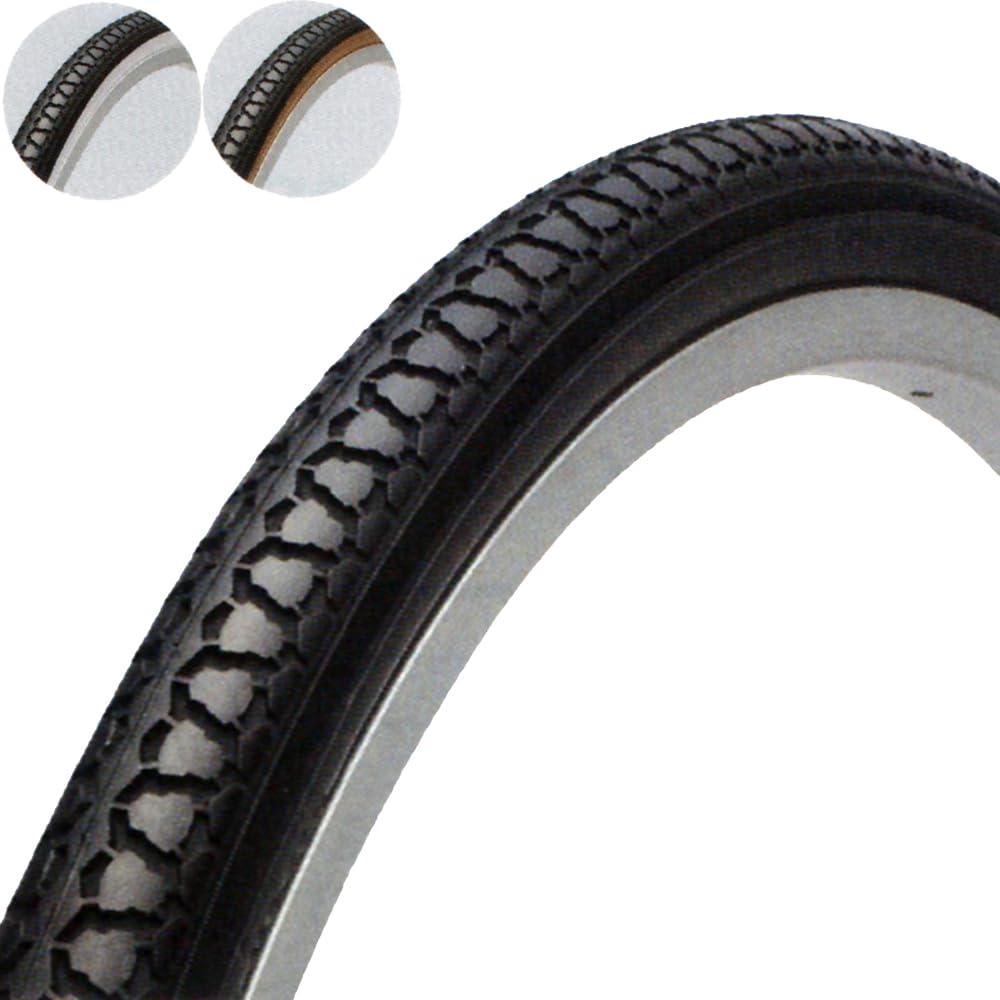 自転車 タイヤ 26インチ 共和 一般車タイヤ 26×1-3/8 黒/アメ CST×ミリオン C1074N 61741