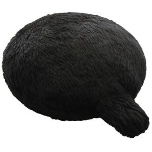 Petit Qoobo(プチ・クーボ) (ノワール(黒)) ユカイ工学 クッション 癒し 体感 猫 ネコ しっぽ セラピーロボット ペット コミュニケーション 充電式