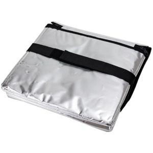 アサヒ興洋 保冷バッグ ソフトクーラーバッグ 22L アルミ 2Lペットボトル 6本収納可能 保冷剤ポケット付き 小型 折りたたみ 1個入